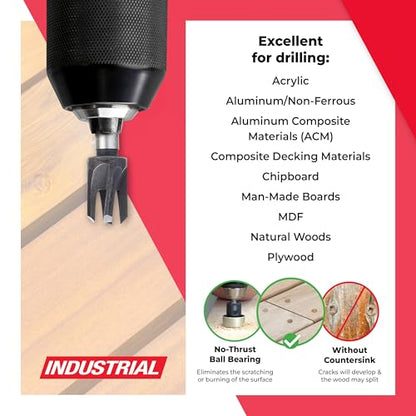 Amana Tool Woodworking Countersink Set, AMS-307, 2-Piece - style: AMS-307, 2-Pc