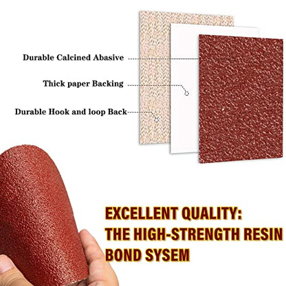 100-Pack 3-Inch Sanding Discs - style: Complete Grit Sanding Kit