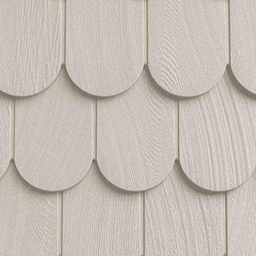 The Foundry Vinyl Round 6" Shapes - 1/2 Square - color: 034 Eggshell