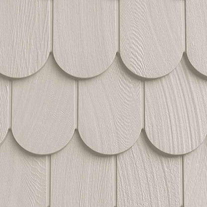 The Foundry Vinyl Round 6" Shapes - 1/2 Square - color: 034 Eggshell
