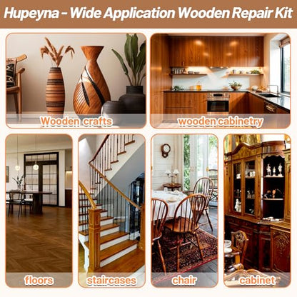 Hupeyna Wood Repair Kit, Wood Furniture Repair Kit - Brown Series - color: Brown Series