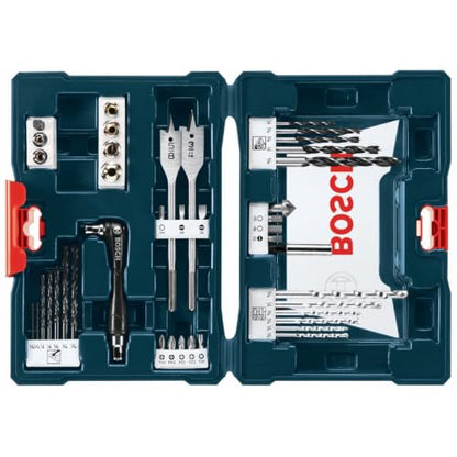 Bosch MS4041 41 pc. Drilling and Driving Mixed Bit Set - size: 41-Piece Set, style: 41pc