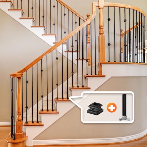 Sidasu 50-Pack Baluster Connectors for 1/2'' Square Balusters