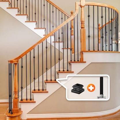 Sidasu 50-Pack Baluster Connectors for 1/2'' Square Balusters