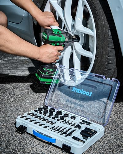 toolant 5-Piece Impact Lug Nut Remover Set - size: 5pcs