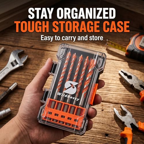 Concrete Carbide Drill Bits, Hex Shank Masonry Drill Bit,5/32"-1/2"(10PCS) - size: 5/32"-1/2"