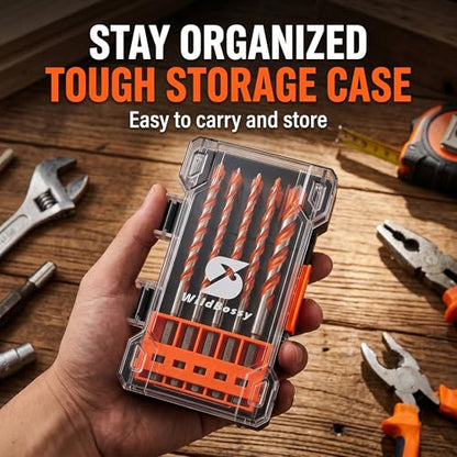 Concrete Carbide Drill Bits, Hex Shank Masonry Drill Bit,5/32"-1/2"(10PCS) - size: 5/32"-1/2"