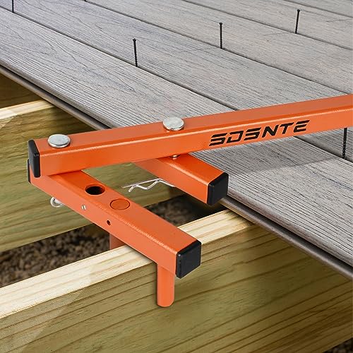 SDSNTE Steel Deck Board Straightening Removal Tool,One-Piece Steel Design