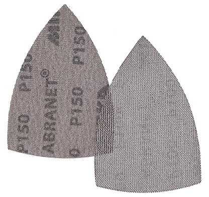 Mirka Abranet Delta Triangle Sanding Discs 4x6x6 Inch Grit 150 - size: Grit 150