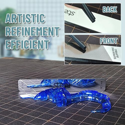 stedi Hobby Model Polishing Tools 3 PCS, Precision Glass Polishing Files - style: 3 PCS Glass Files