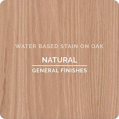 General Finishes Water Based Wood Stain, 1 Quart, Natural - color: Natural, size: 1 Quart