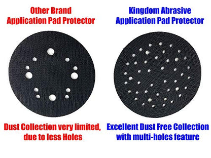 5-In. Kingdom Abrasive Pro-Net Woodworking Assorted Grit, 5 Each of 80, 120, 180, 240 & 400 Pro-Net Mesh Sanding Discs with Free Pad Protector (25-Pack) - size: Woodworking