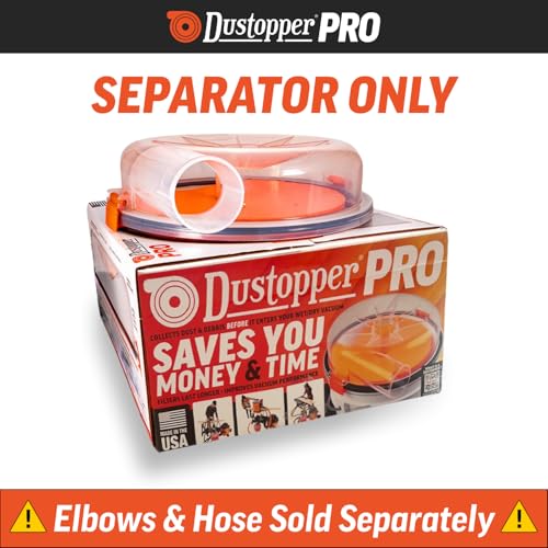 Dustopper PRO Dust Collector Only - Uses Your Existing Hose & Elbows