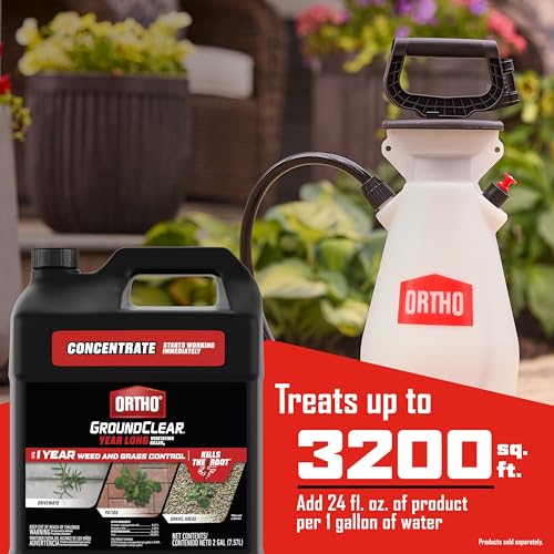 Ortho GroundClear Year Long Vegetation Killer2 Concentrate, 2 gal. - size: 2 gal., style: Concentrate