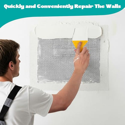 3Pcs Drywall Repair Kit Large Hole, 12 x 12in Self-Adhesive Drywall Patch - size: 3Pcs