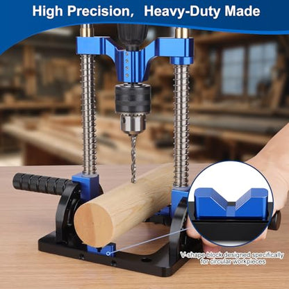 Portable Drill Guide for Angled & Straight Holes,0°to 60°Multi Angle Drill