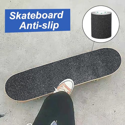 BOMEI PACK Black Anti Slip Tape, 6 Inch x 33 Foot Non-Slip Traction Grip Tape for Stairs, Waterproof Stair Treads Grip Non Slip, Non Skid Tape for Steps, Outdoor Black Grip Tape - size: 150mm