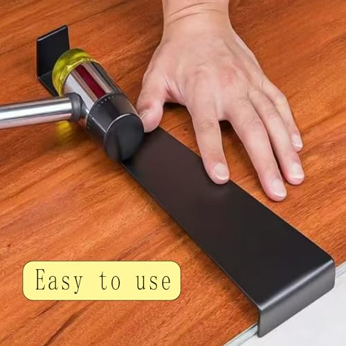 Black Pro Pull Bar for Laminate Flooring and Wood Installation, Laminate Wood Flooring Installation Tool, 26.5cm