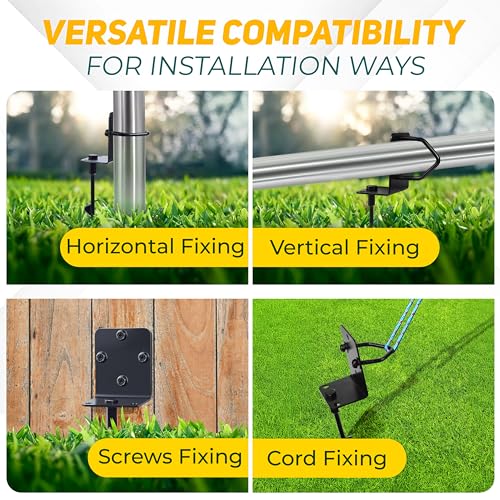 [UPGRADED] 14” Full Spiral Blade Mobile Home Anchor - 4pcs Ground Anchor