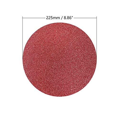 9 Inch PSA Sanding Discs, 40Grit, No-Hole Self Stick Aluminum Oxide, 10PCS - size: 40 Grit