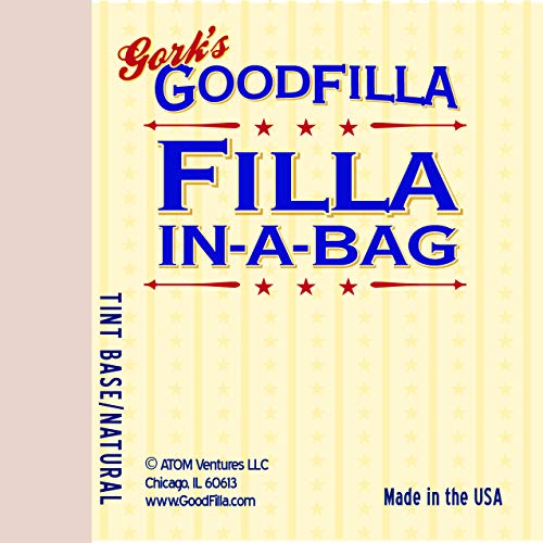 GoodFIlla Neutral tintable Base, 12 Pound, Wood and Grain Filler Powder, Stainable, Paintable, Sandable, Versatile | Zero Waste - color: Neutral Base, size: 12 lb