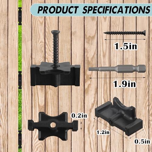 600PCS Hidden Deck Fasteners for Composite Decking Boards
