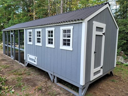 Shed Windows and More Shed Door Hardware Kit (5" Hinge), T-Hinges, T-Handle, Barrel Bolts (Double Door) - size: 5 Inch