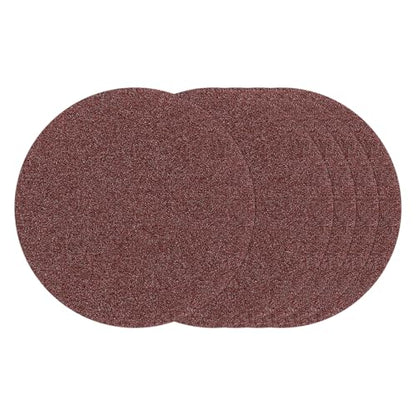 10Pcs Sanding Discs 2Inch 80Grit Hook and Loop Sandpapers Red - size: 2 Inch(80 Grit)