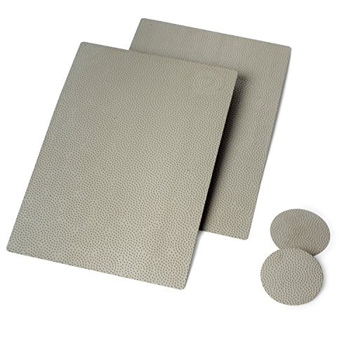 StewMac Sharkskin Abrasive Combo Set, Rectangular and Round Sheets