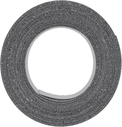 3/4" Black Matt Pre-Glued Melamine Edge Banding, 25 ft - size: Width: 3/4"