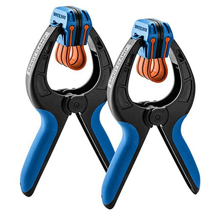 Rockler Large Spring Bandy Clamps for Woodworking (Pair) - size: 1PACK-Large