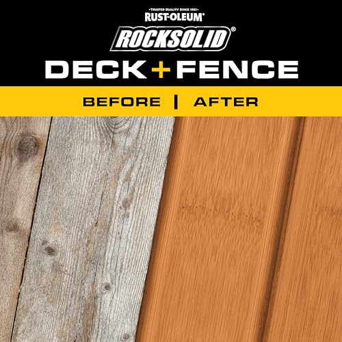 RockSolid Deck & Fence Natural Protective Stain & Sealer - color: Natural, size: 23 oz Aerosol (Pack of 6)