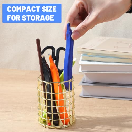 24 Pcs Magnetic Staple Remover Bulk, Stapler Remover Tool, 4 Colors, 6.1"