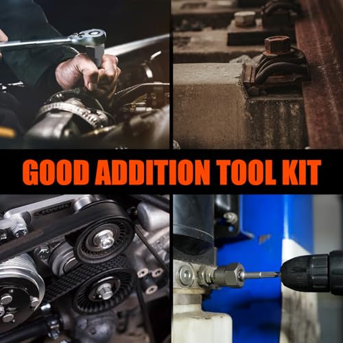 26Pcs Bolt Extractor Kit,Left Hand Drill Bit,Easy Out Screw Bolt Extractor - size: 26 PCS
