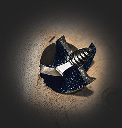 Century Drill & Tool 38644 Speed Cut Auger Bit, 11/16", Overall Length: 6" - size: 11/16 Inch x 6 Inch