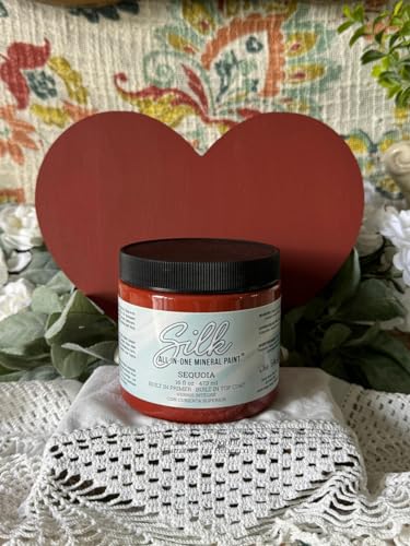 Dixie Belle Silk All-In-One Mineral Paint - Sequoia (4oz) - color: Sequoia, size: 4 Fl Oz (Pack of 1)