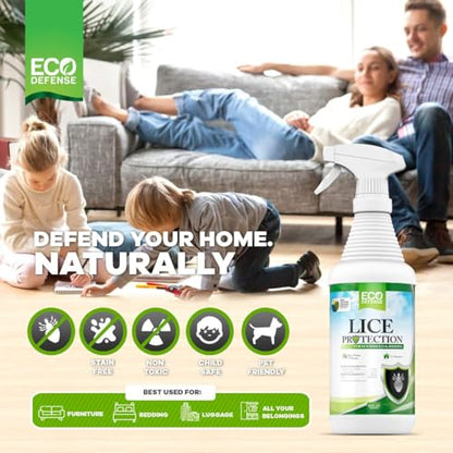 Extra Strength Lice Treatment Spray for Furniture, Bedding, Home - size: 16 Fl Oz (Pack of 1)