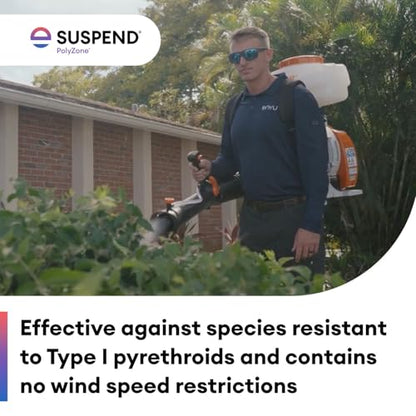 Suspend PolyZone Insecticide Concentrate 16 oz | Deltamethrin Insecticide for Long-Lasting Outdoor Perimeter Control | Ant, Spider and Mosquito Spray | Long-Lasting - size: 16 Ounce