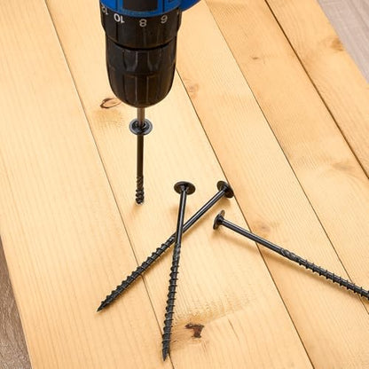 50 PCS #14 x 5” Lag Screws Heavy Duty Construction Screw - size: #14x5"