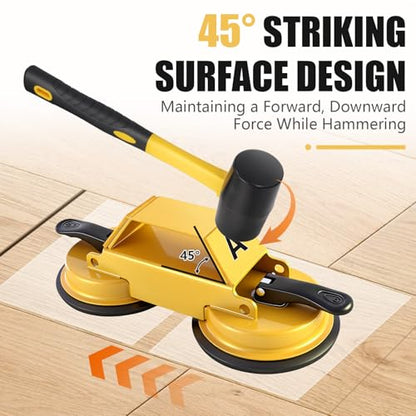 Floor Gap Fixer Kit with Silicone Caulking Tool
