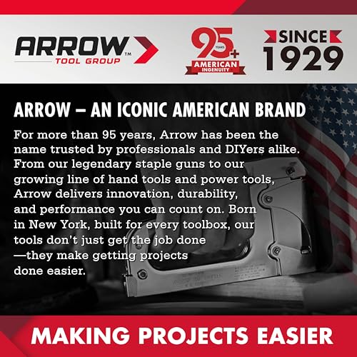 Arrow Cordless Staple Gun Kit with 3750 Pieces T50 Staples, T50DCD