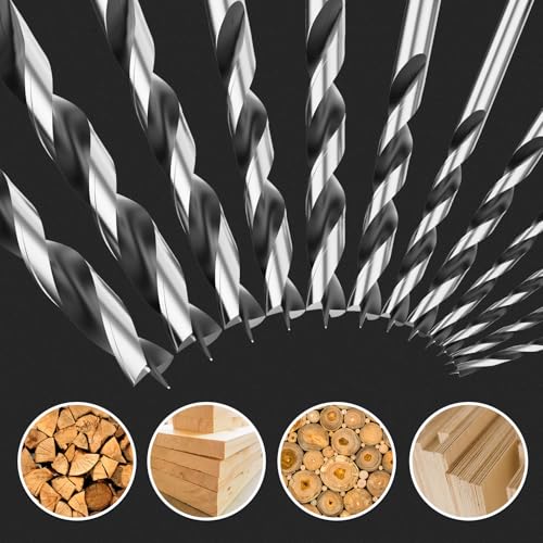 16Pcs 6MM Metric Brad Point Wood Drill Bit Set - size: 0.236" - 16pcs