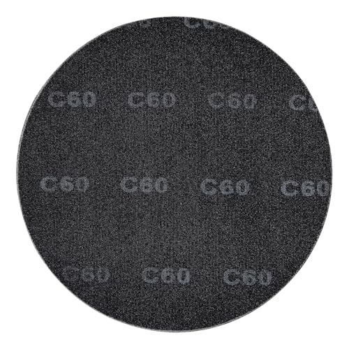 9” Sanding Screen Discs, Black Silicon Carbide Mesh Floor Sanding Screen for Wood Floors, Epoxy Maintenance, 60 Grit, 10-Pack - style: 60#