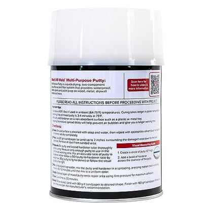 J-B Weld Multi-Purpose Putty - Quart - Home Exterior & Interior - size: 0.25 Gallon