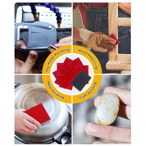 16 Pcs 180 Grit Sanding Sponge, Ultra Fine Sandpaper Assortment Pads, Soft Foam Sanding Block Dry Wet Sandpaper for Model Drywall Metal Wood Furniture Polishing (P180) - size: P180