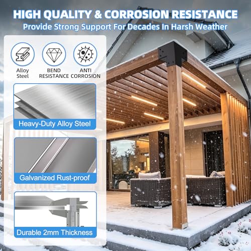 Post Base-Metal Post Brackets-Deck Post Anchors-Stainless Steel