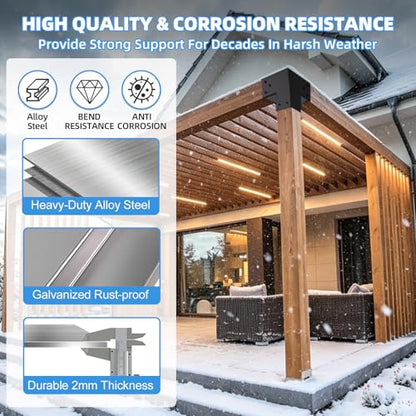 Post Base-Metal Post Brackets-Deck Post Anchors-Stainless Steel