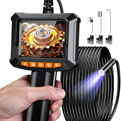 Endoscope Camera with Light, Handheld Borescope, 2.8" IPS Inspection Camera - size: 2.8" Handheld Borescope-ES07