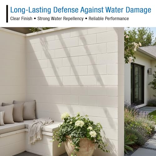 Rain Guard Water Sealers SP-9001 Paint Sealer Concentrate Makes 1 Gallon - Clear Semi-Satin Finish - Water Repellent Protection for All Painted Surfaces - Water-Based Silane/Siloxane Acrylic - size: 32 fl oz (Makes 1 Gallon)