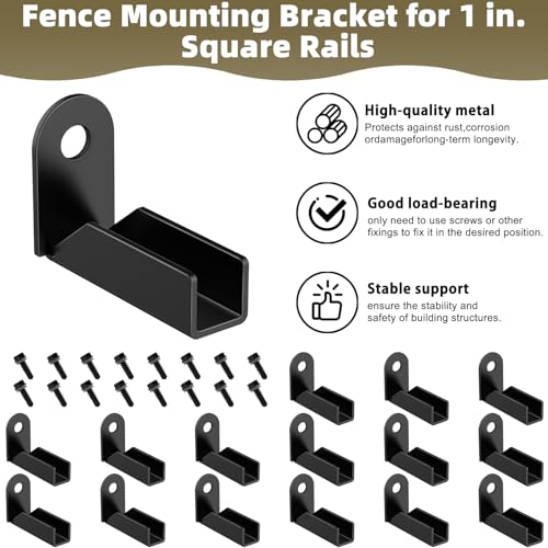 16 Pack Fence Mounting Bracket - size: 16 Pack